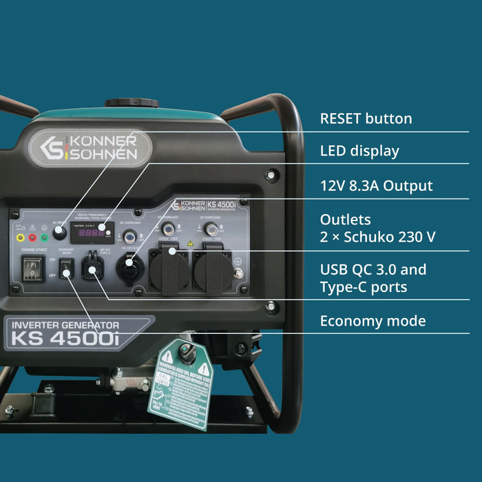 Invertteriaggregaatti KS 4500i