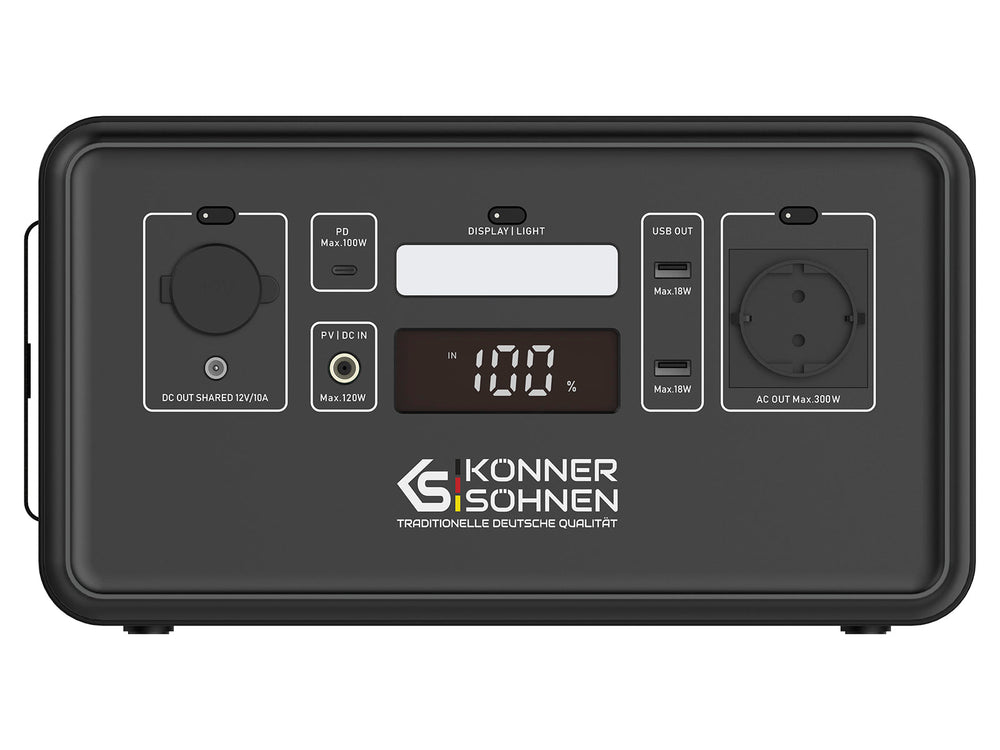 Centrale électrique portable LifePO4 KS 300PS (Reconditionné –État correct)