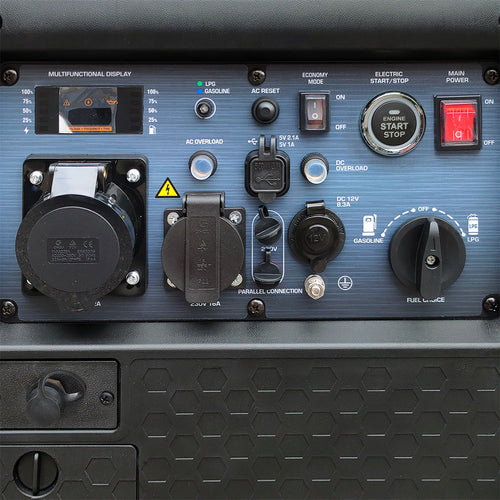 Ergonomic control panel