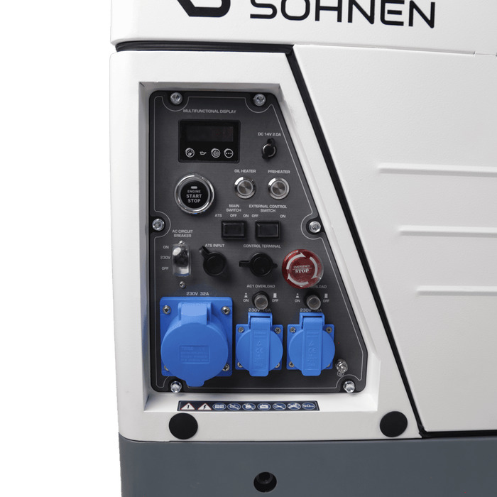 Diesel-Inverter-Generator im Schallschutzgehäuse KS 6500iDE S ATSR