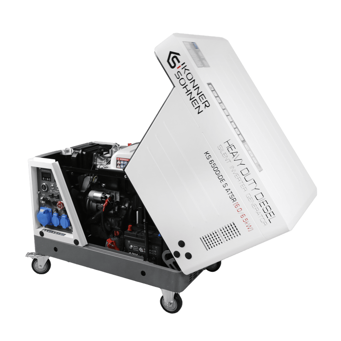 Diesel-Inverter-Generator im Schallschutzgehäuse KS 6500iDE S ATSR