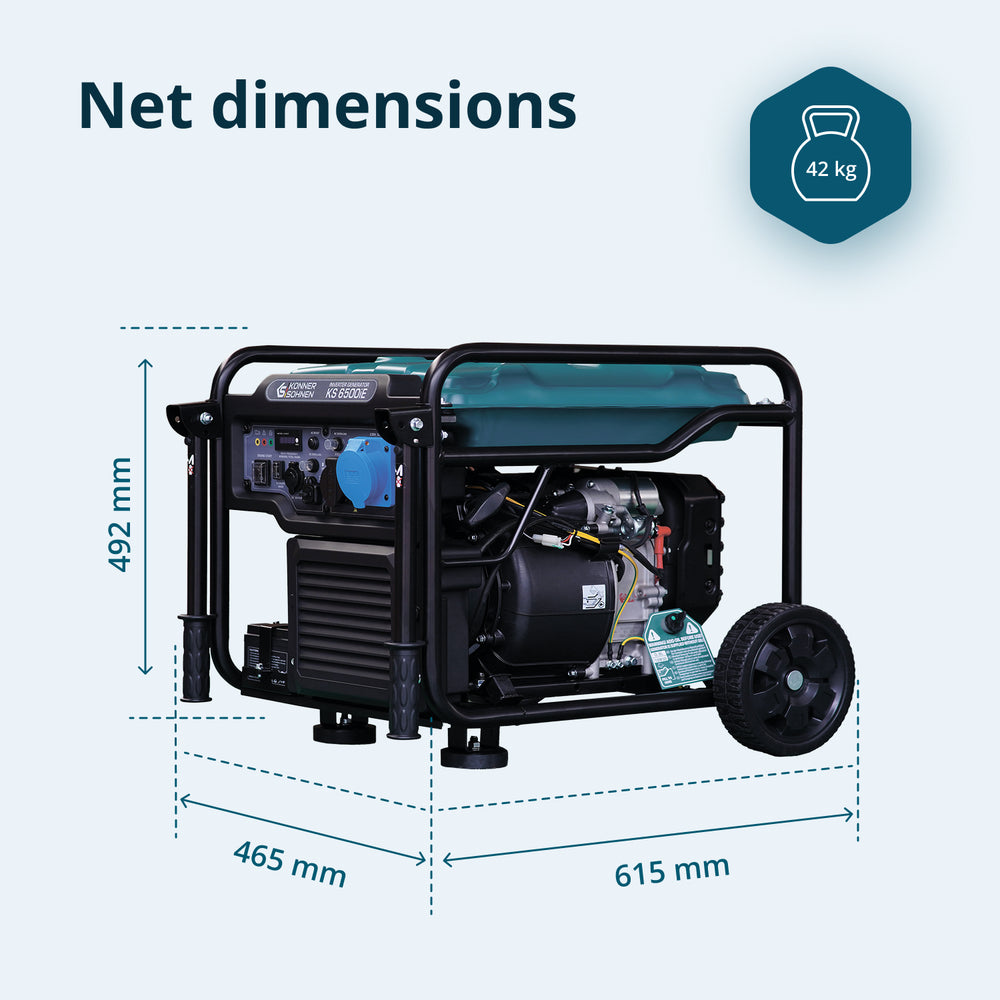 Inverter Benzingenerator KS 6500iE