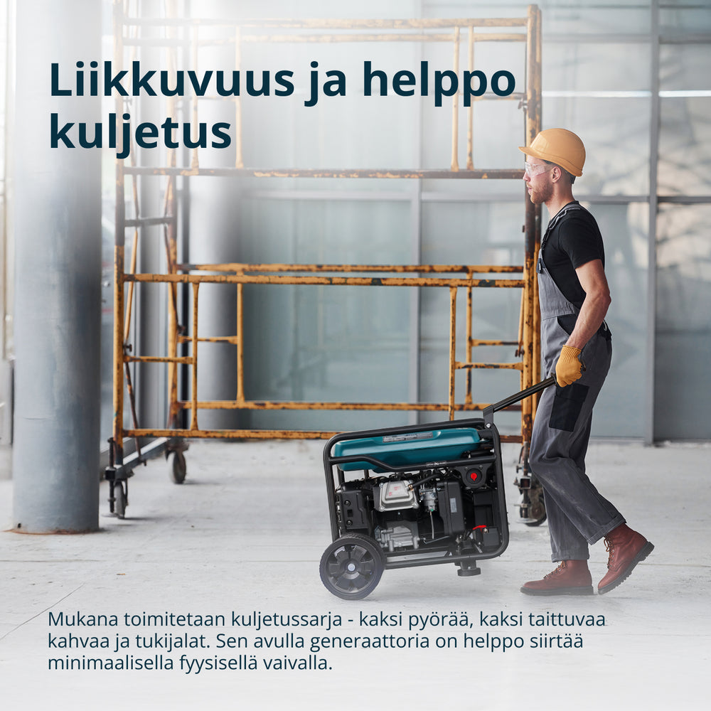 Invertteri Bensiinigeneraattori KS 6500iE