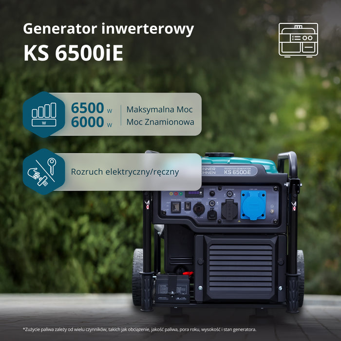 Generator Inwertorowy KS 6500iE
