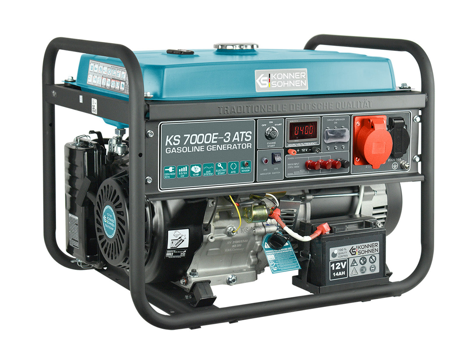 Gasoline generator "Könner & Söhnen" KS 7000E-3 ATS