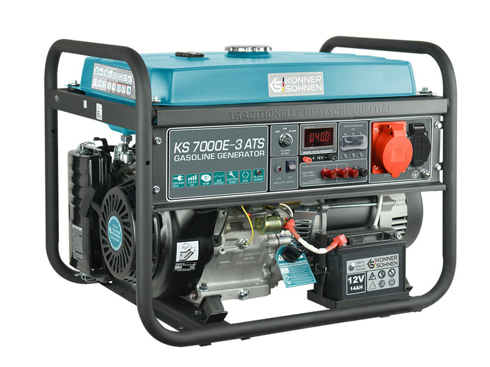 Benzingenerátor „Könner & Söhnen” KS 7000E-3 ATS