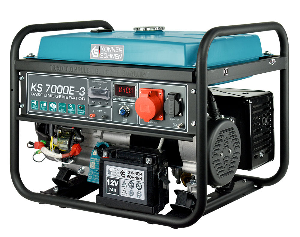 Gasoline generator "Könner & Söhnen" KS 7000E-3