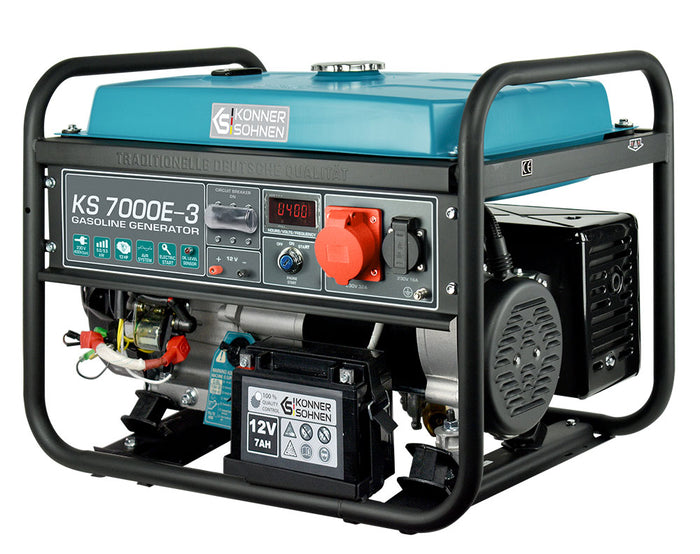 Benzingenerator "Könner & Söhnen" KS 7000E-3