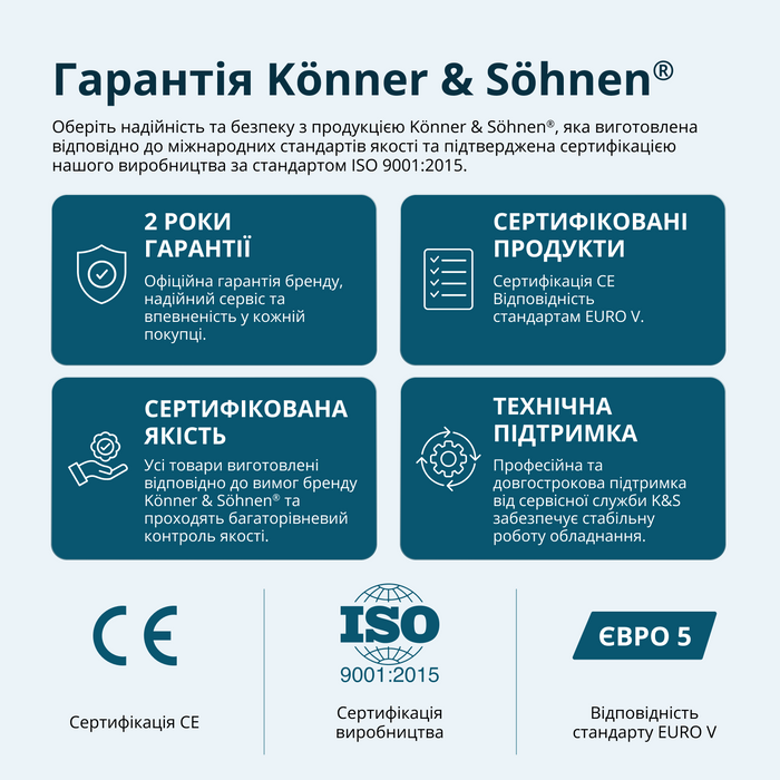Генератор постійної напруги KS 48VGS-DC версія 50-55В