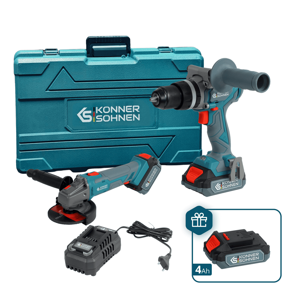 Conjunto Maestro Inalámbrico KS IDAGB 20V SET 1 PLUS