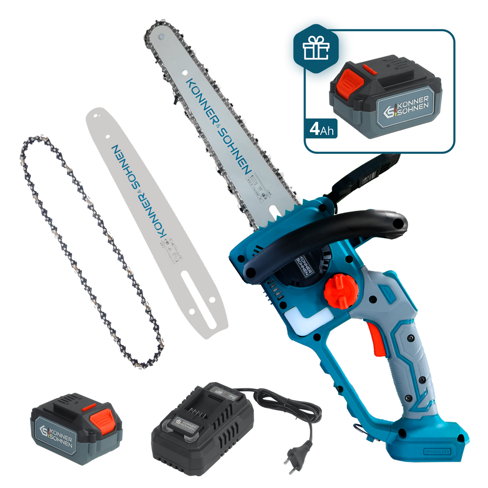 Bežična Mini Lančana Testera KS MCS20V-12 SET PLUS