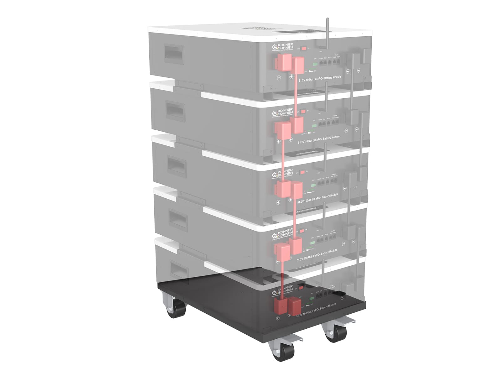 Lithium battery trolley KS Trolley 48