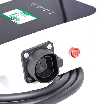 Robustes gehäuse mit lcd-bildschirm