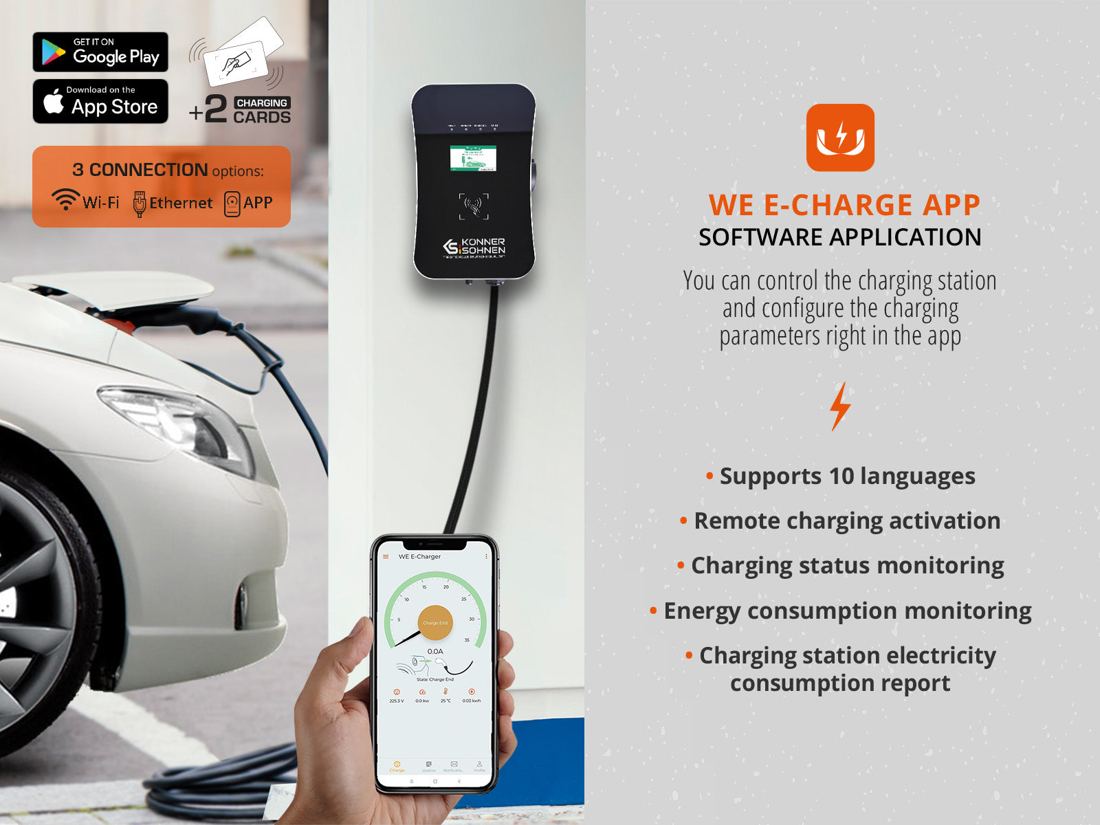 Nabíjecí stanice pro elektrické vozidlo KS X32/1