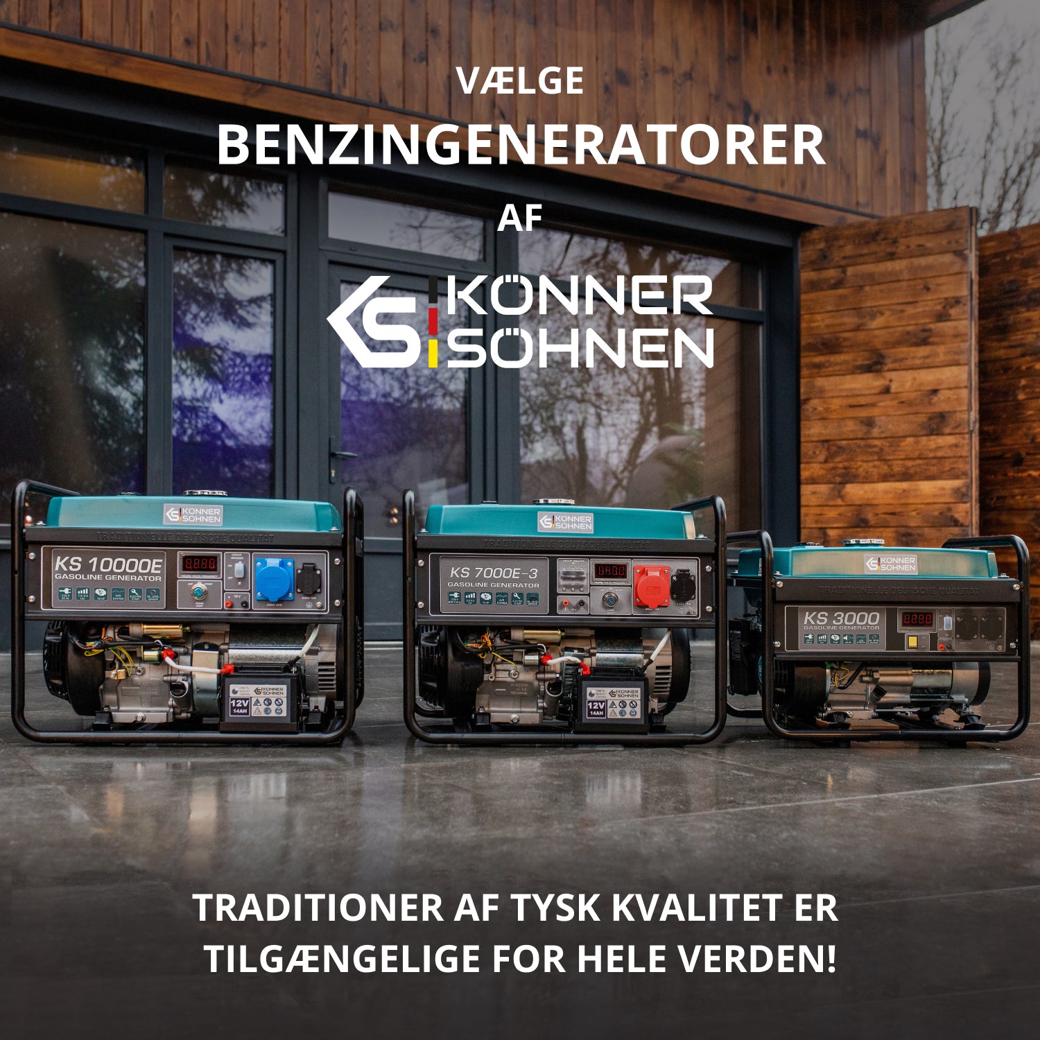 Benzingenerator "Könner & Söhnen" KS 2900