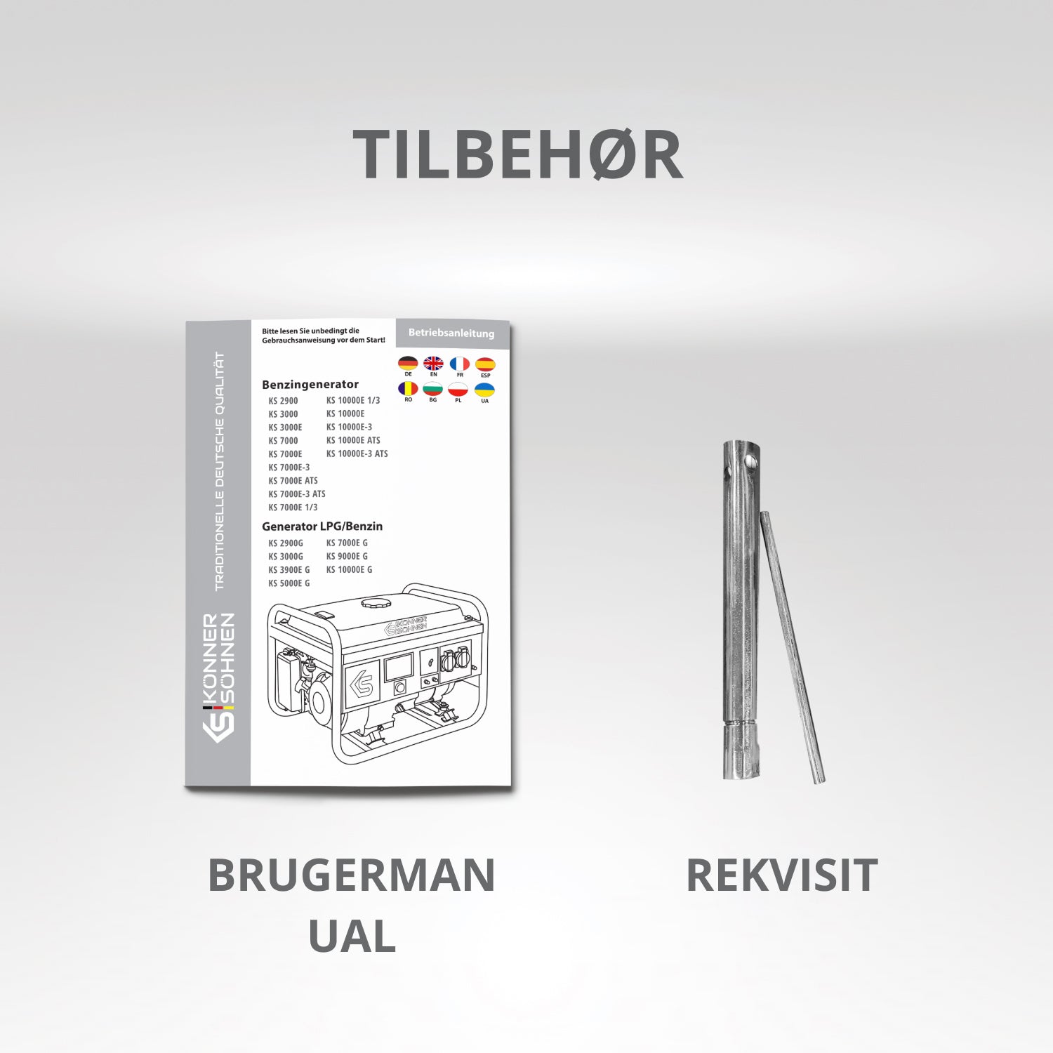 Benzingenerator "Könner & Söhnen" KS 2900