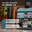 Generador de gasolina "Könner & Söhnen" KS 10000E 1/3 thumbnail