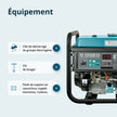 Groupe électrogène à essence "Könner & Söhnen" KS 10000E 1/3 thumbnail