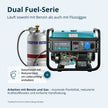 LPG/Benzin-Generator "Könner & Söhnen" KS 10000E G thumbnail