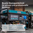 LPG/Benzin-Generator "Könner & Söhnen" KS 10000E G thumbnail
