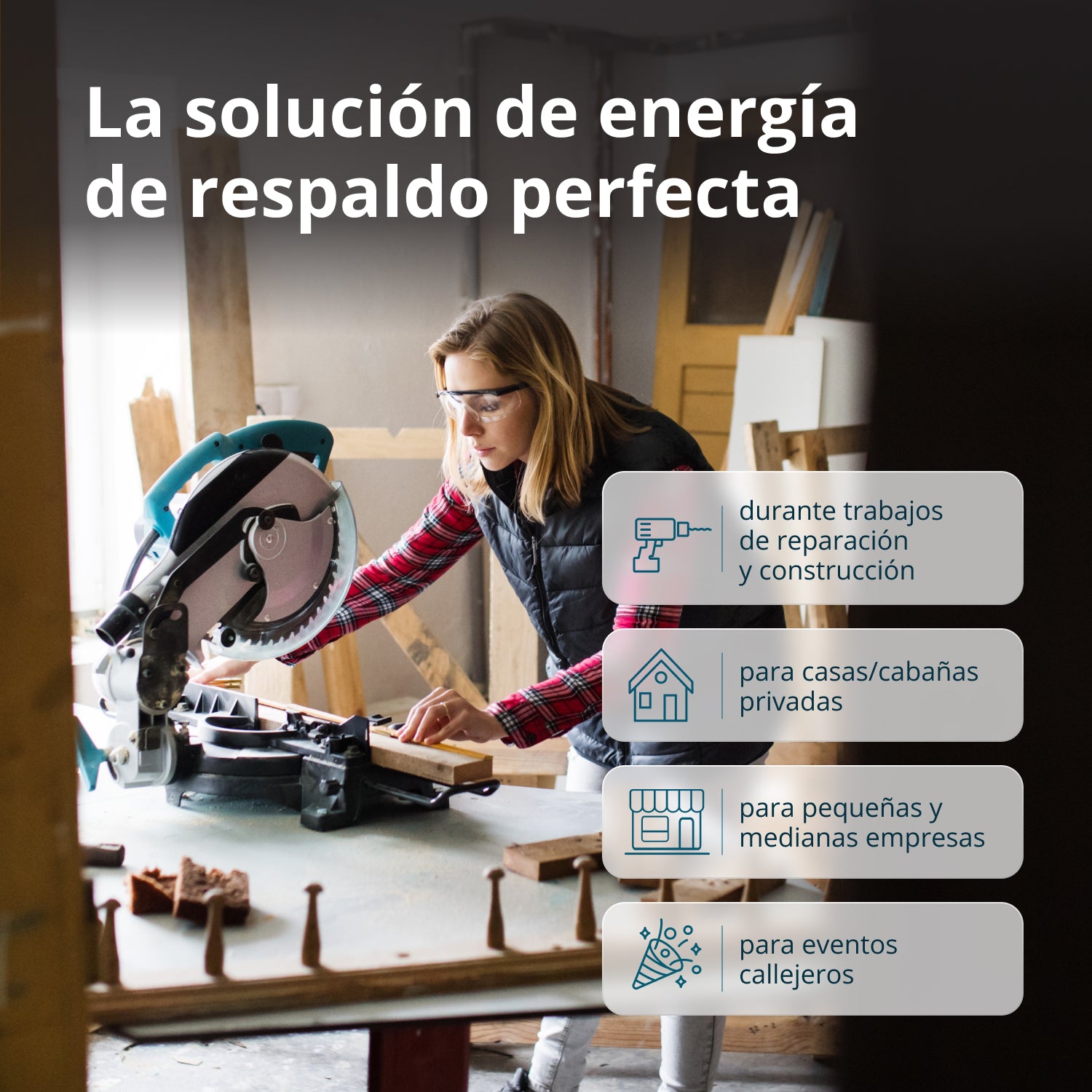 Generador híbrido de gasolina y gas "Könner & Söhnen" KS 10000E G