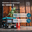 Groupe électrogène à essence/gaz "Könner & Söhnen" KS 10000E G thumbnail