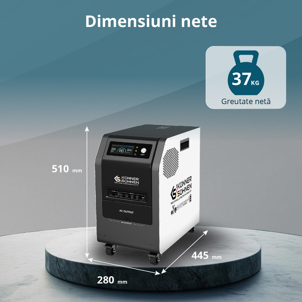 Centrală electrică portabilă 3-în-1 KS 3000PS