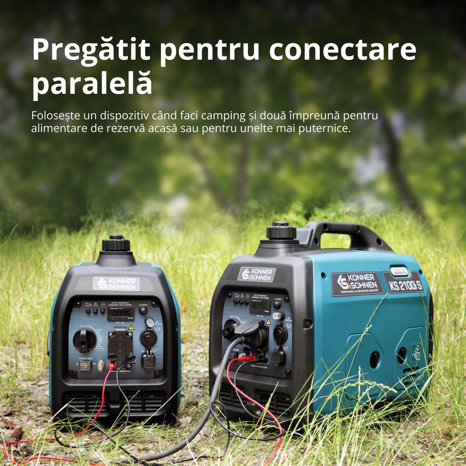 Generator cu inverter pe GPL/benzină KS 3100iG S