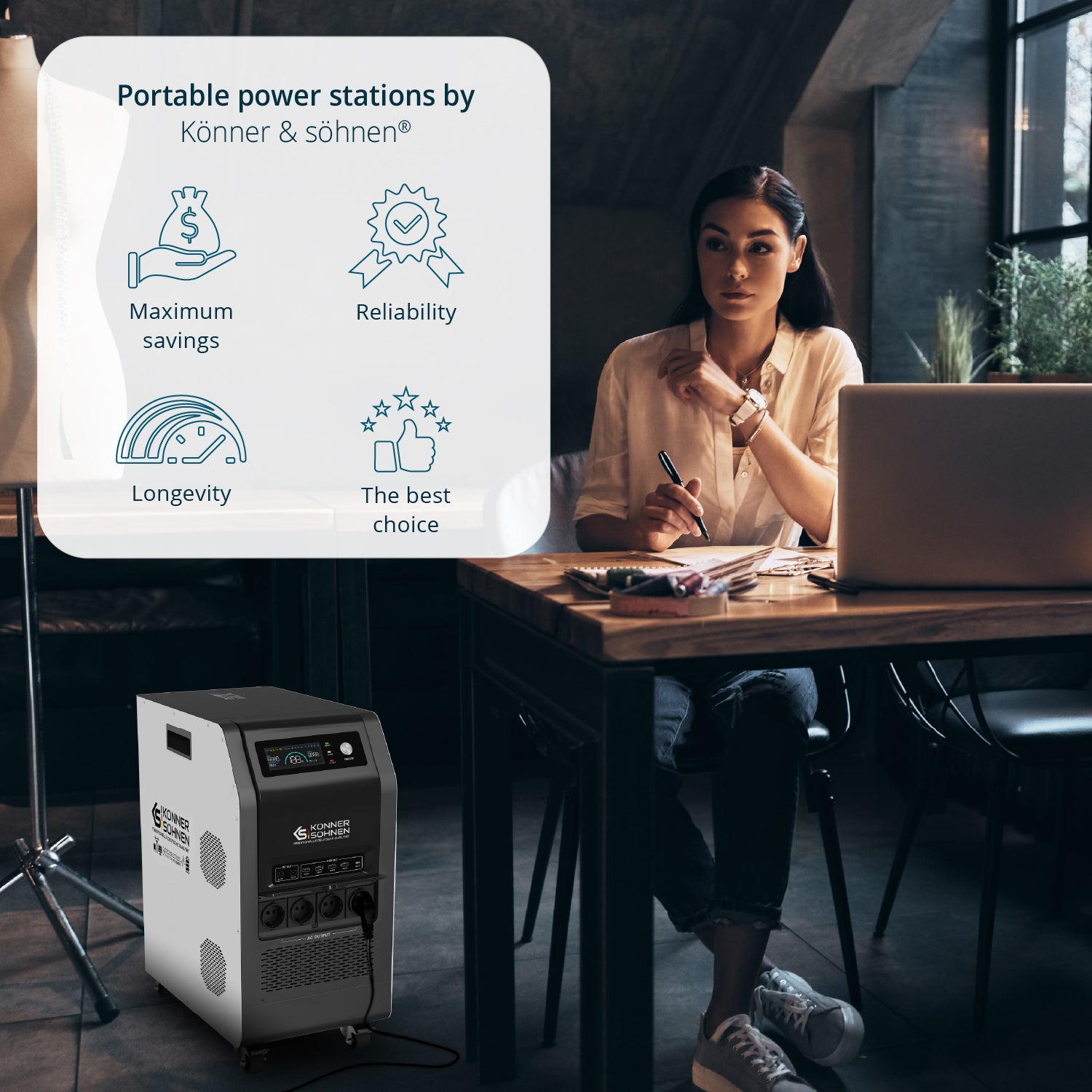 Stazione di alimentazione portatile KS 5200PS