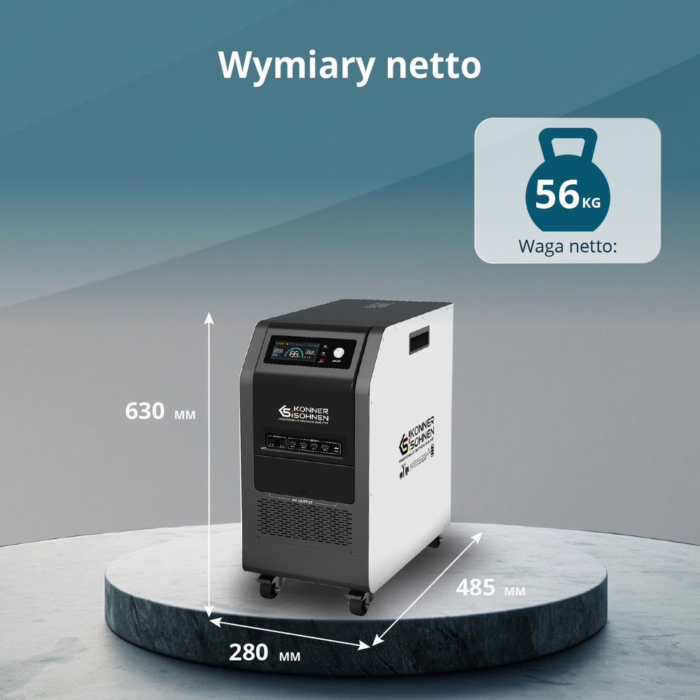 Przenośna stacja zasilania 3-w-1 KS 5200PS