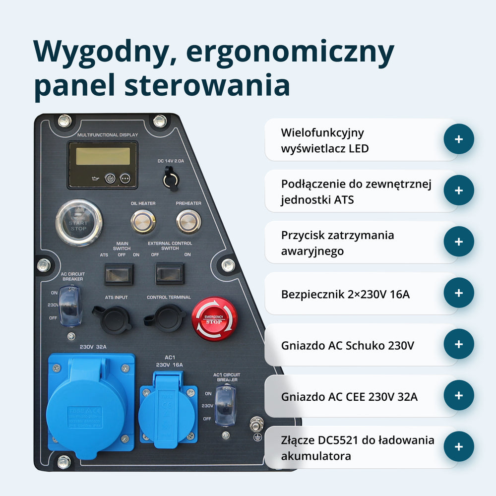 Agregat prądotwórczy inwerterowy diesla w obudowie dźwiękochłonnej KS 6500iDE S ATSR