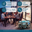Gasoline generator "Könner & Söhnen" KS 7000 thumbnail