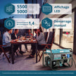 Groupe électrogène à essence "Könner & Söhnen" KS 7000 thumbnail