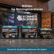 Benzin-Generator "Könner & Söhnen" KS 7000E 1/3 thumbnail