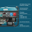 Gasoline generator "Könner & Söhnen" KS 7000E 1/3 thumbnail
