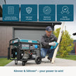 Gasoline generator "Könner & Söhnen" KS 7000E thumbnail