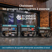 Groupe électrogène à essence "Könner & Söhnen" KS 7000E thumbnail