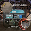 LPG/Gasoline Generator "Könner & Söhnen" KS 7000E G thumbnail
