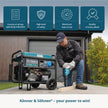 LPG/Gasoline Generator "Könner & Söhnen" KS 7000E G thumbnail