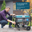 LPG/Gasoline Generator "Könner & Söhnen" KS 7000E G thumbnail