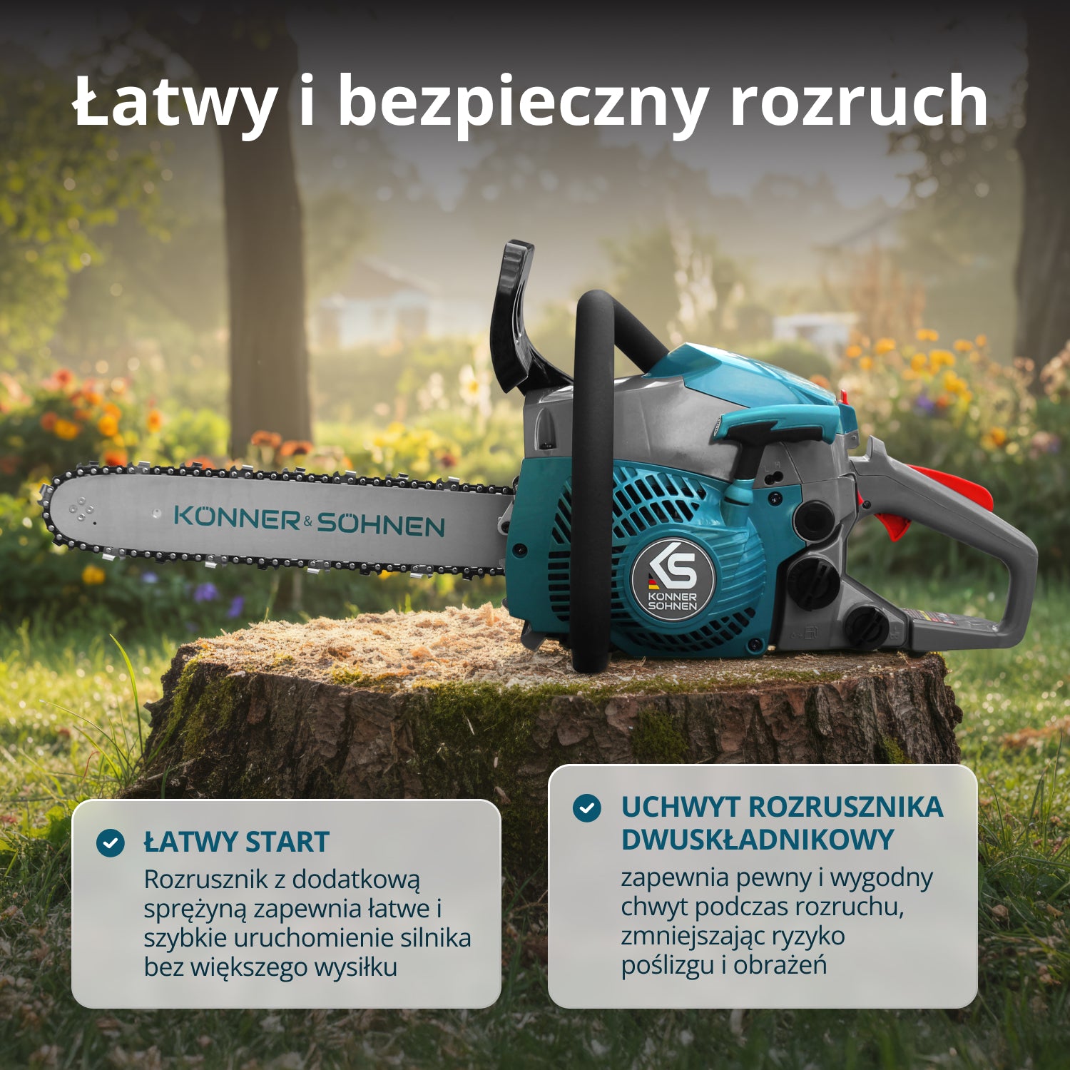 Piłarka spalinowa KS CS18G-14C