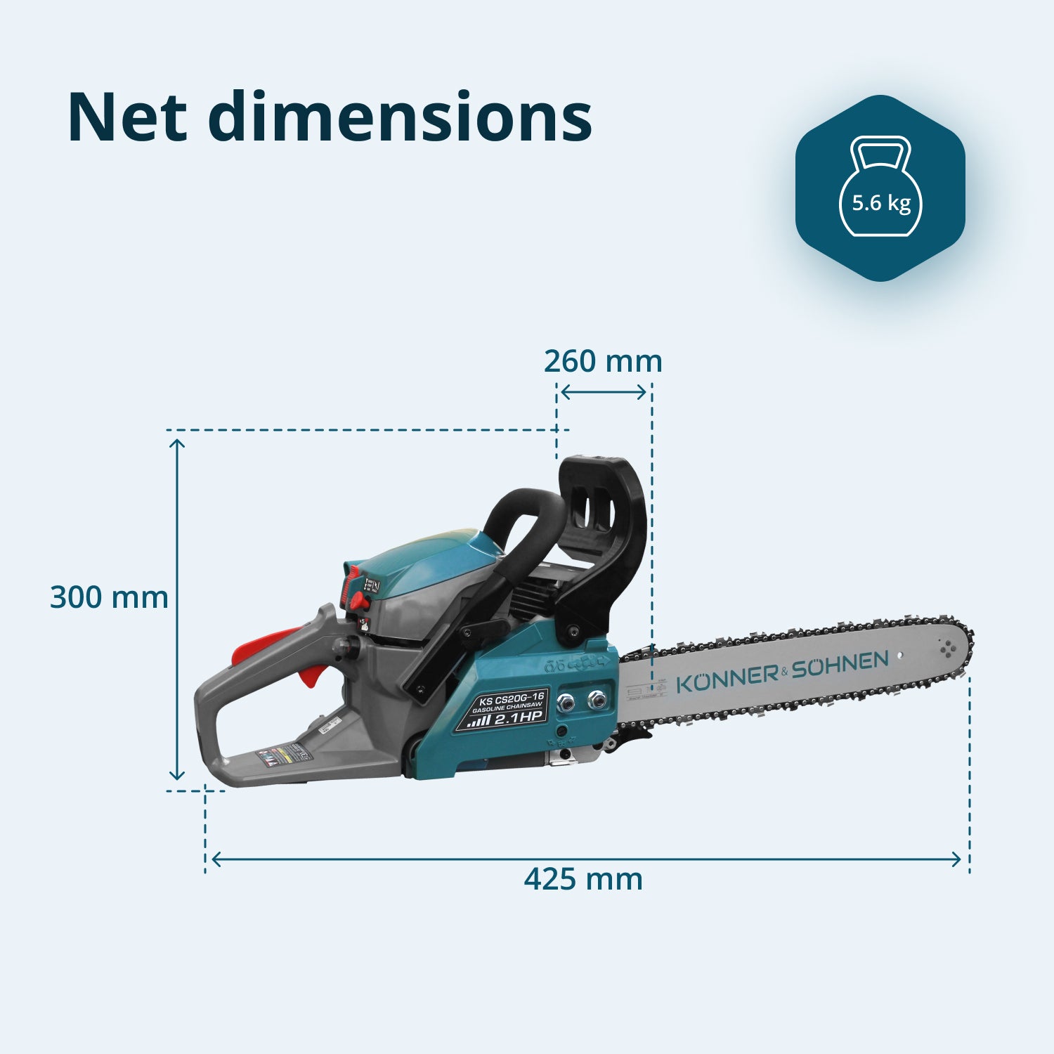 Motosserra a Gasolina KS CS20G-16