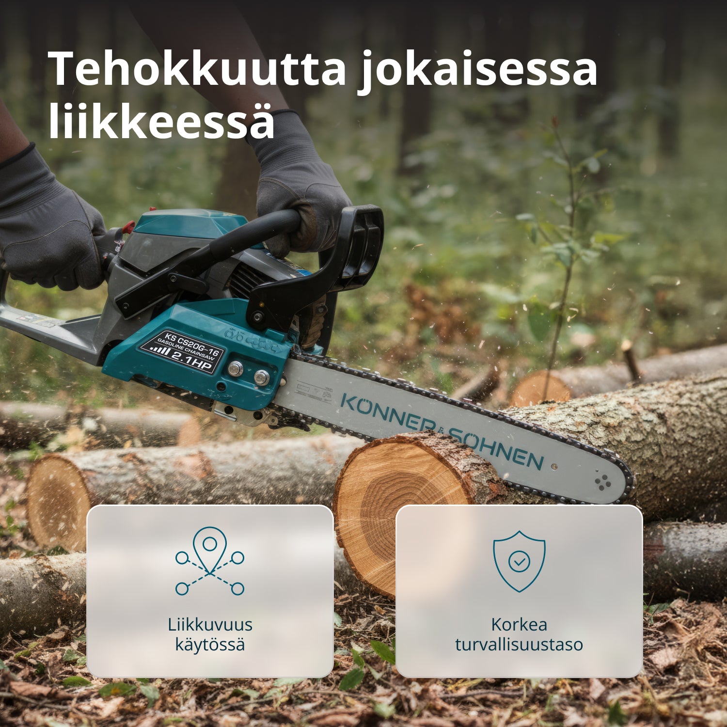 Bensiiniketjusaha KS CS20G-16