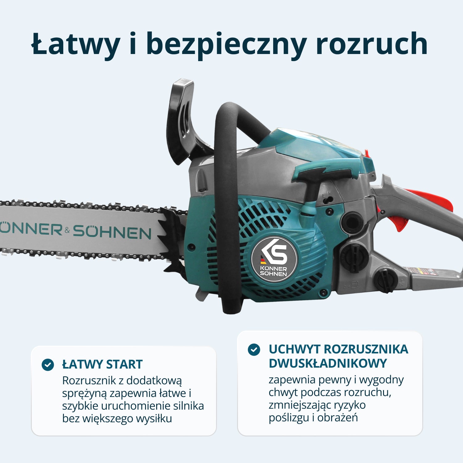 Benzínová motorová pila KS CS20G-16