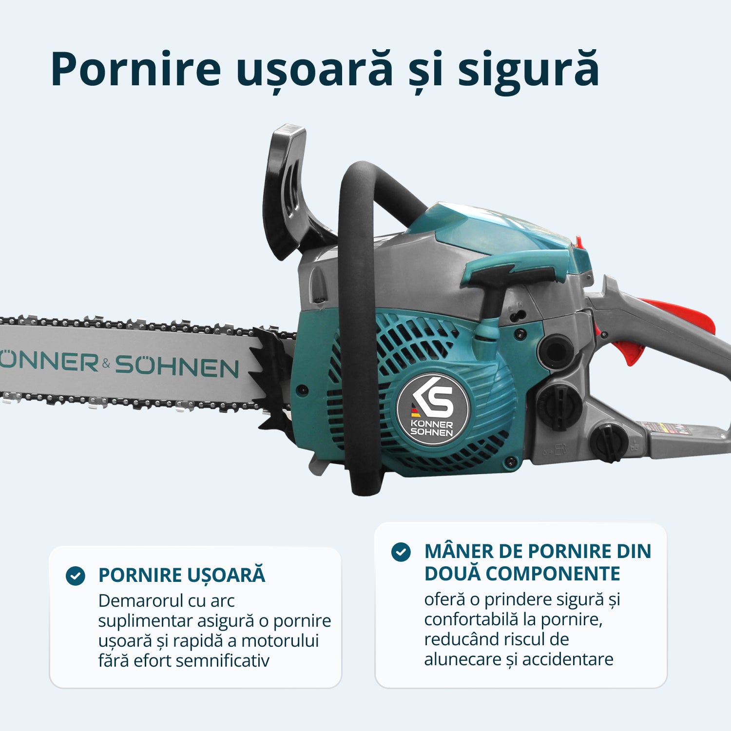 Benzínová motorová pila KS CS20G-16