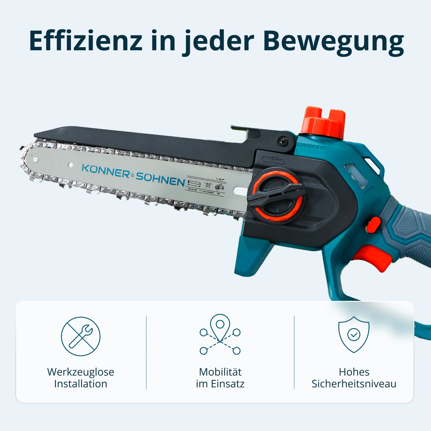 Akumulátorová Mini Pila KS MCS20V-8