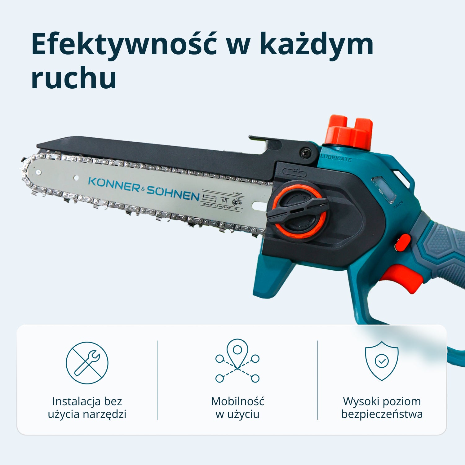 Akumulátorová Mini Pila KS MCS20V-8