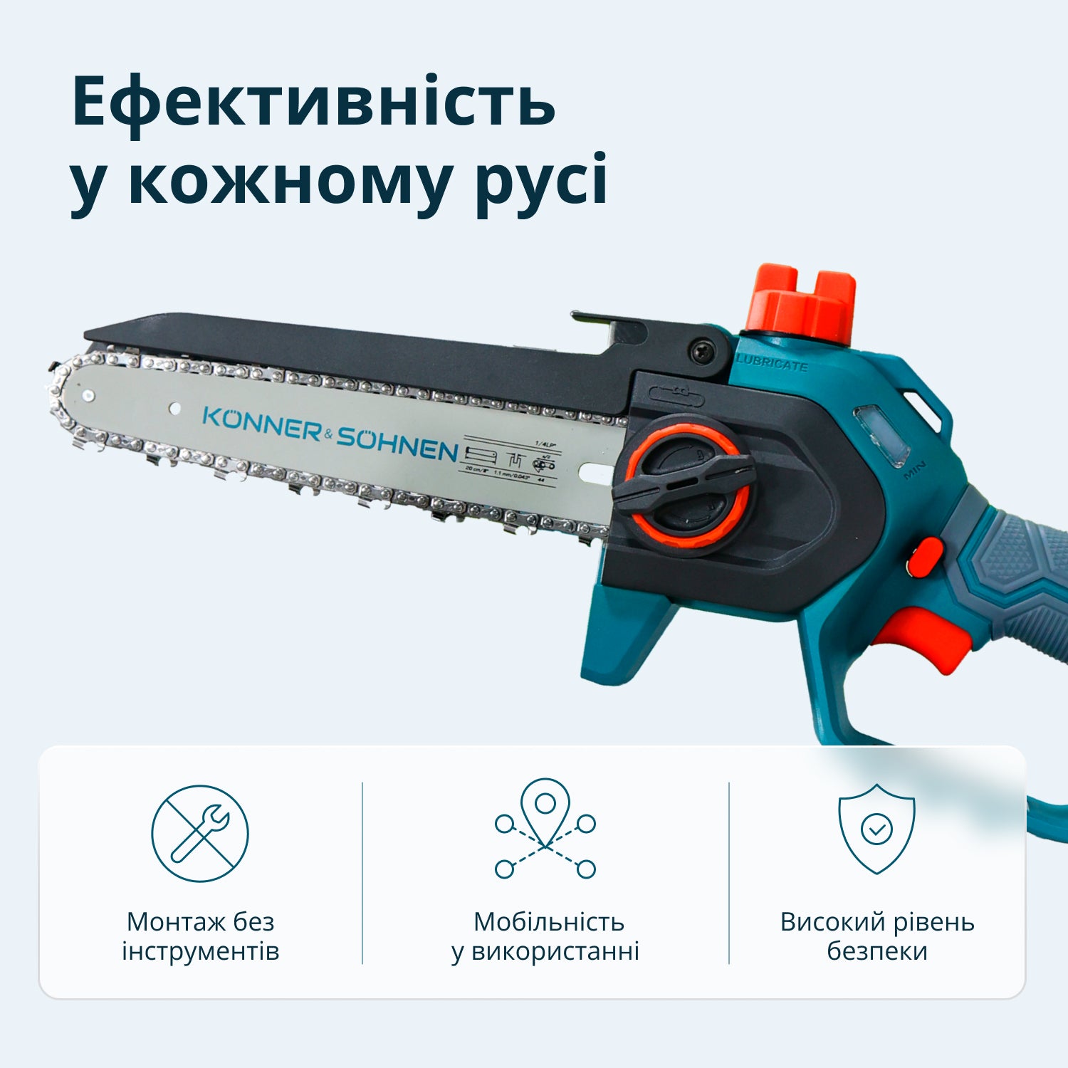 Akumulátorová Mini Pila KS MCS20V-8