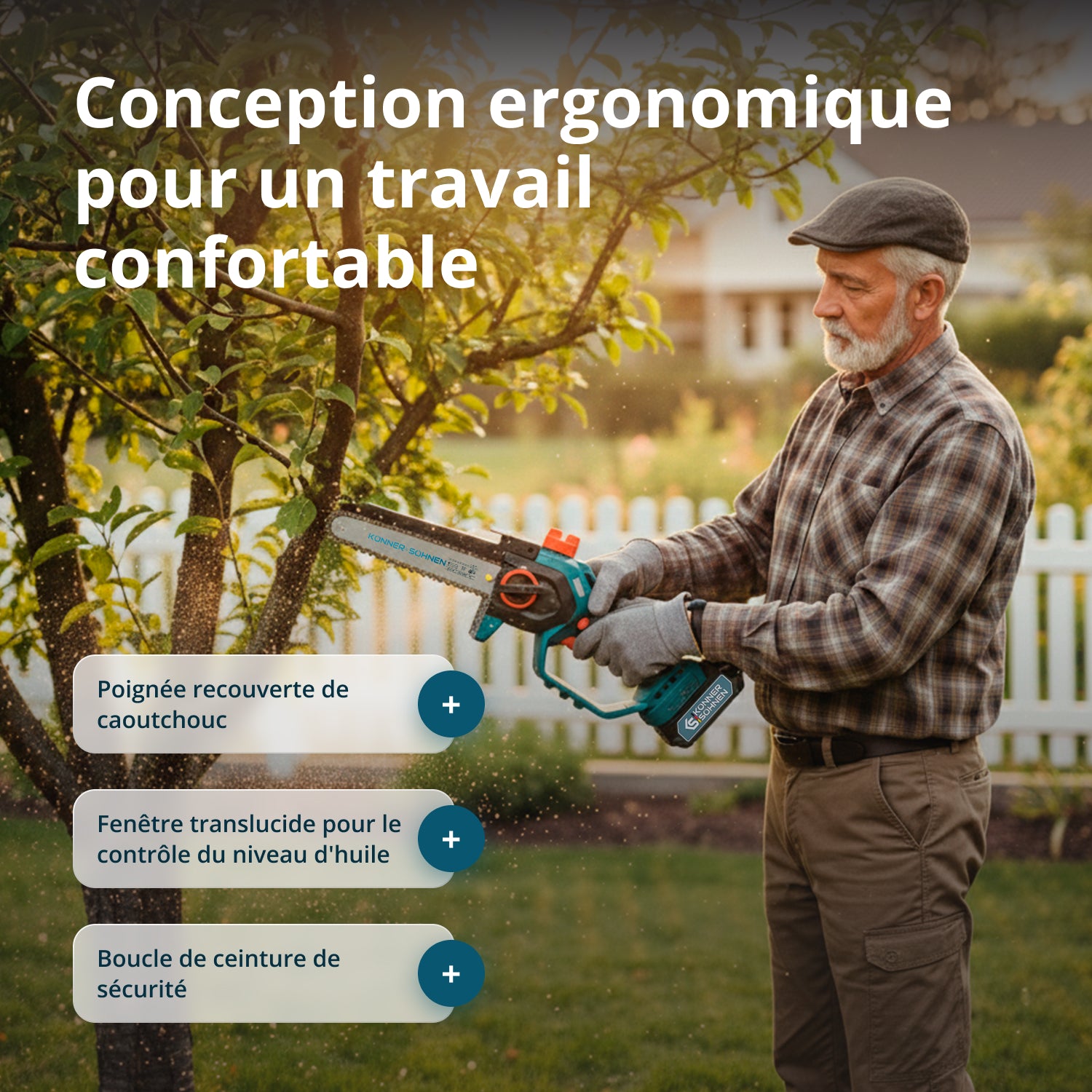 Akumulátorová Mini Pila KS MCS20V-8