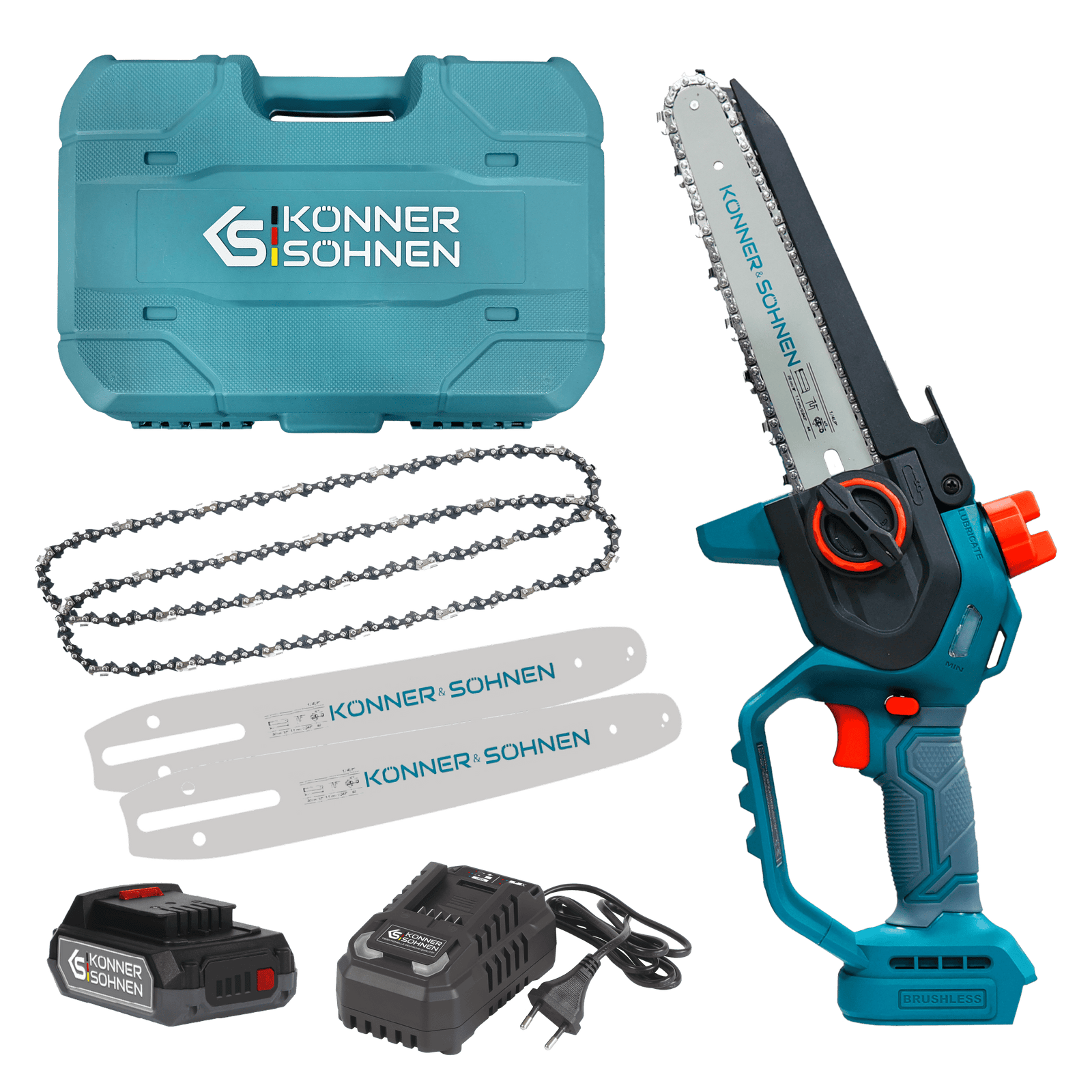 Johdoton Mini Moottorisaha KS MCS20V-8 Kotelo